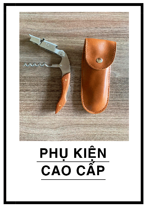 Đồ khui đa năng + bao da