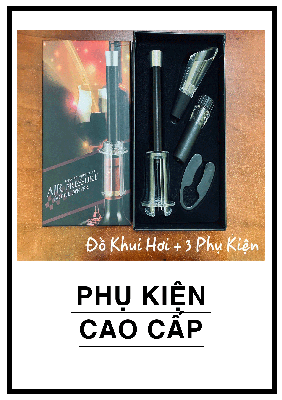 Đồ khui hơi + 3 phụ kiện