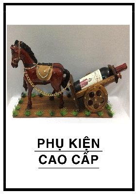 Kệ ngựa gỗ kéo chai