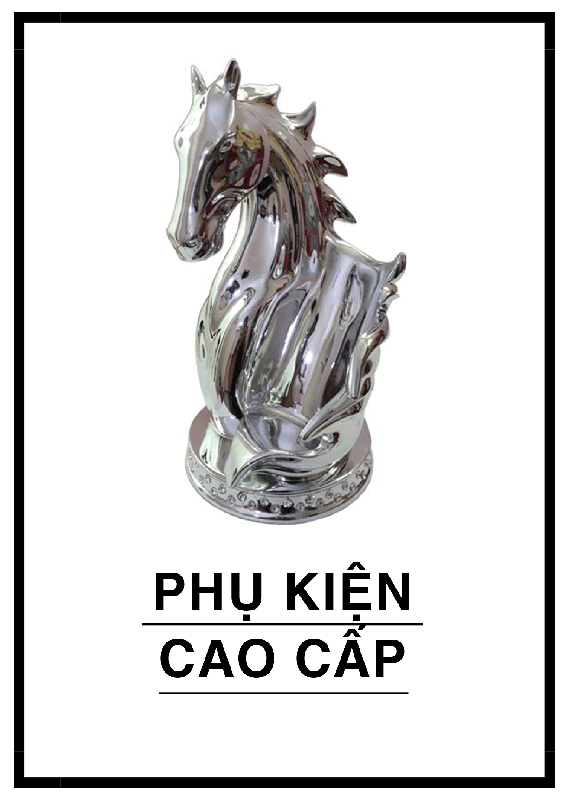 Kệ rượu đầu ngựa bạc