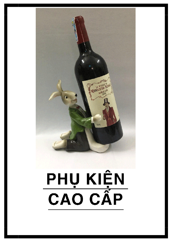 Kệ thỏ để chai