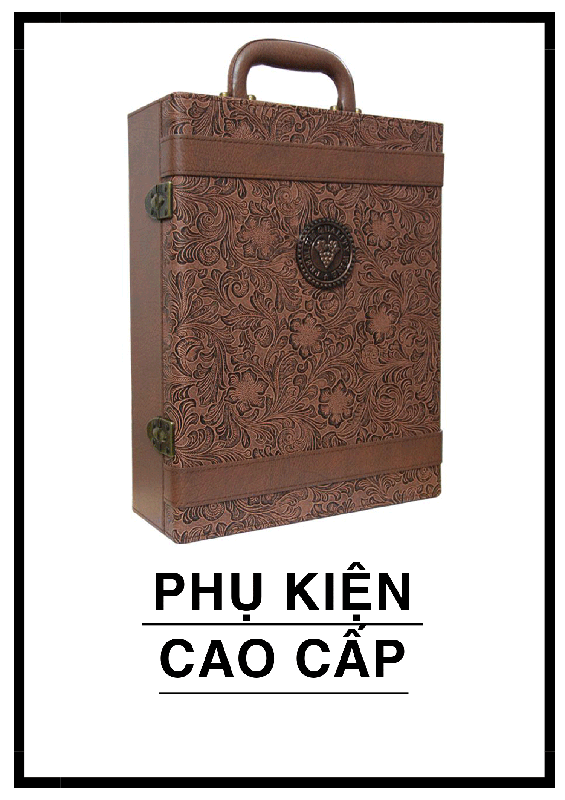 Hộp da đôi nâu